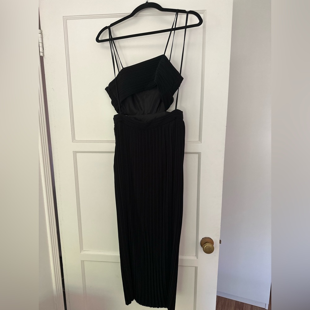 A.L.C pleated dress size 4, worn once. Cut out sides and back.